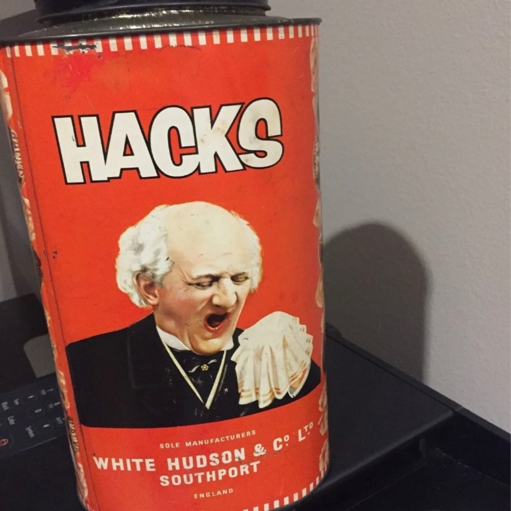 Vintage tin